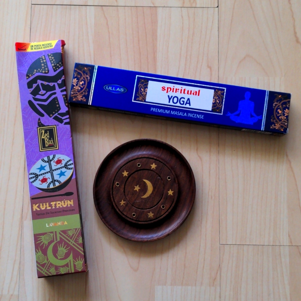 Spiritual Incense & Altar Cloth Gift Set